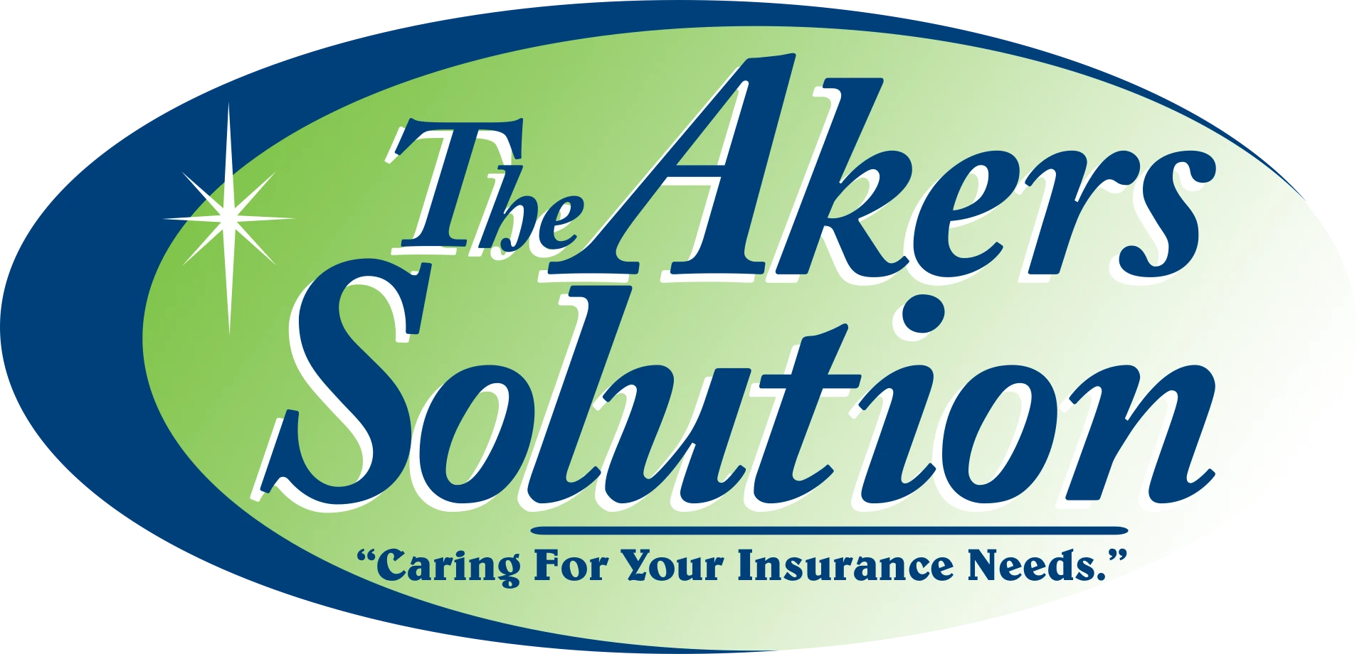 The Akers Solution logo with tagline
